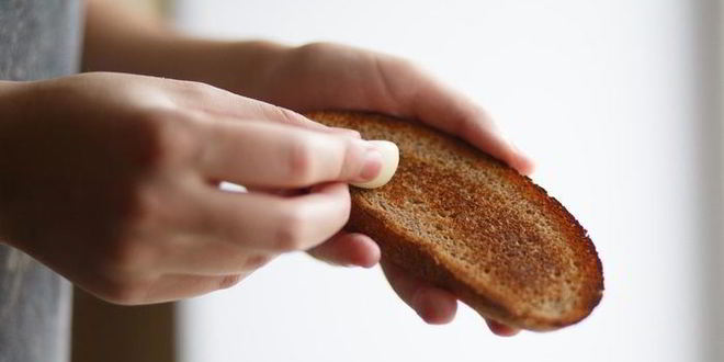 Рецепт бобов на тосте