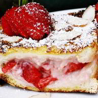 Рецепт Французских тостов с фруктовой начинкой