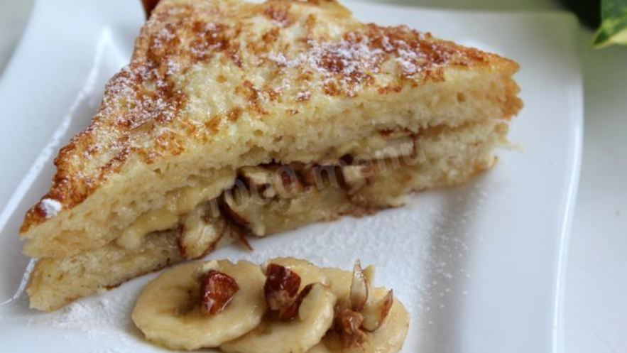 Рецепт французских тостов с начинкой