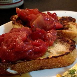 Рецепт Французских тостов с яблоками и сливами