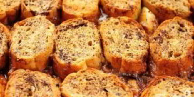 Рецепт французских тостов с яблоками и виски