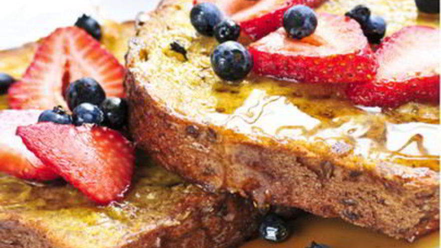 Рецепт французских тостов с ягодами