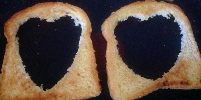 Рецепт глазуньи в тосте