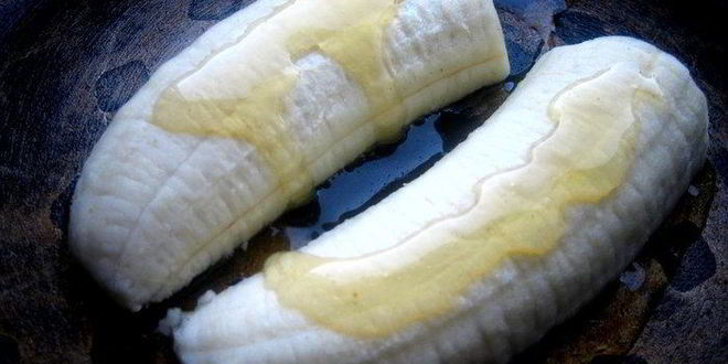 Рецепт хрустящего тоста с карамельным бананом