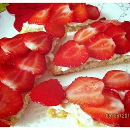 Рецепт Клубничных тостов