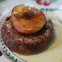 Рецепт Коричных тостов с нектаринами на гриле