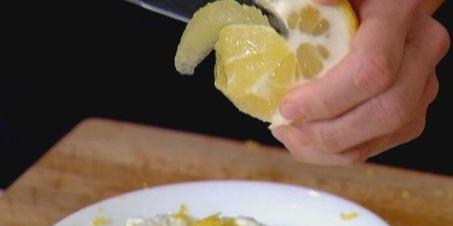 Рецепт лимонного творожка на тосте