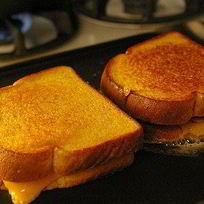 Рецепт Сырных тостов на сковородке