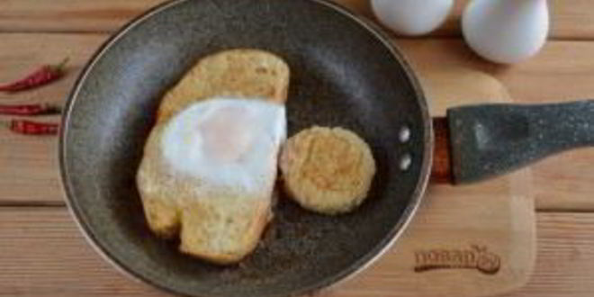 Рецепт тоста с яйцом и авокадо