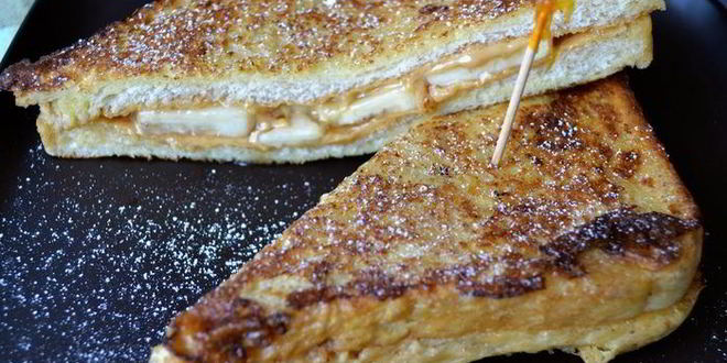 Рецепт тостов с бананом