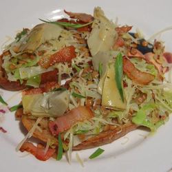 Рецепт Тостов с чечевицей и капустой