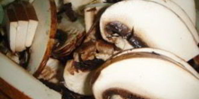 Рецепт тостов с грибами