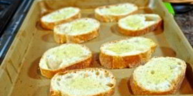 Рецепт тостов с помидорами