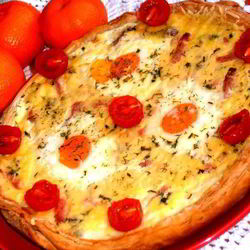 Рецепт Глазуньи в съедобной сковородке