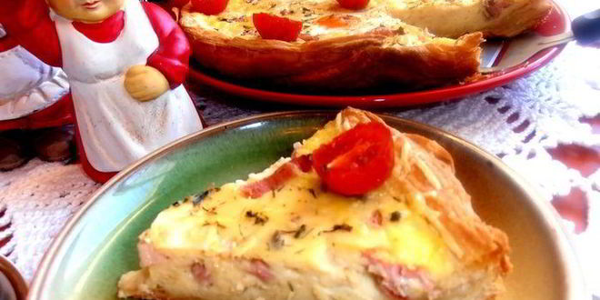 Рецепт глазуньи в съедобной сковородке