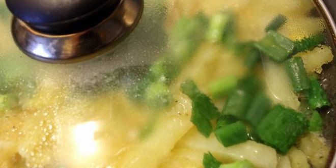 Рецепт картофеля в яичнице пир студента