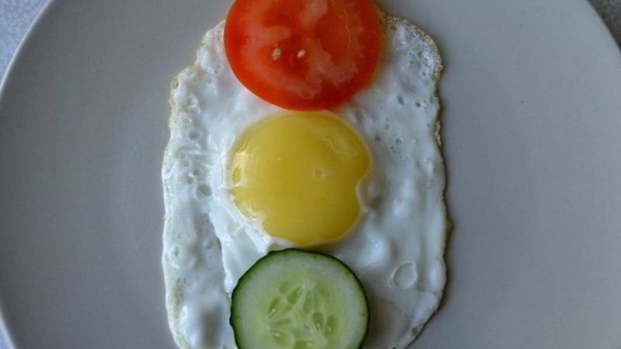 Рецепт яичницы для детей