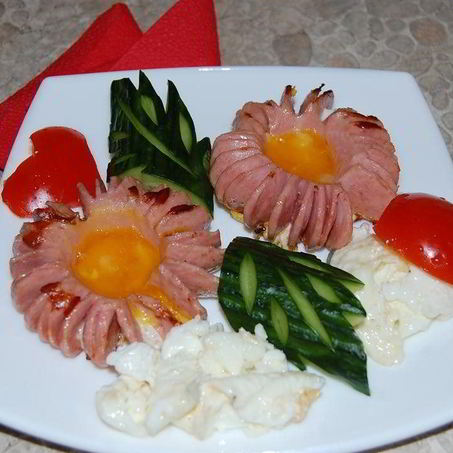 Рецепт Яичницы для любимой