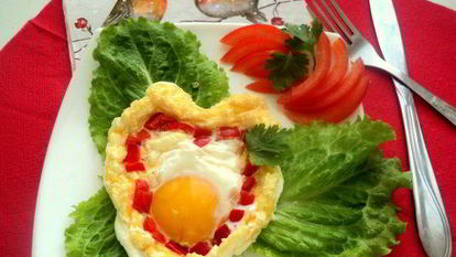 Рецепт Яичницы по-итальянски