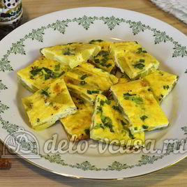 Рецепт Яичницы с картофелем