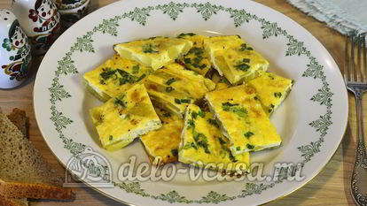 Рецепт Яичницы с картофелем