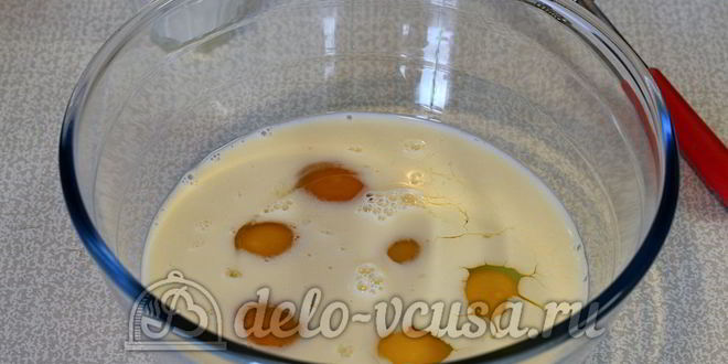 Рецепт яичницы с картофелем