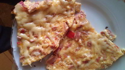 Рецепт яичницы с помидорами