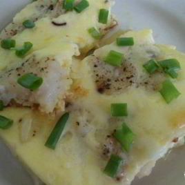 Рецепт Яичницы с рыбой