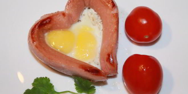 Рецепт яичницы с сосиской breakfast for you