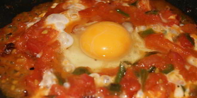 Рецепт яичницы субботний завтрак