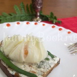 Рецепт Яичницы, варенной в пакете