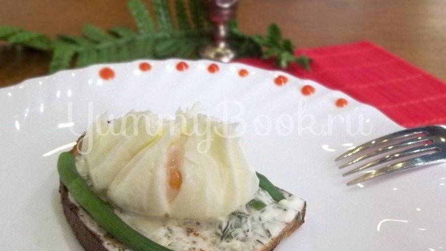 Рецепт яичницы, варенной в пакете