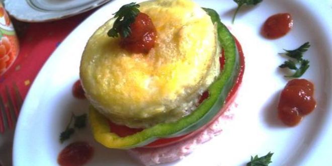 Рецепт запеченной яичницы на завтрак