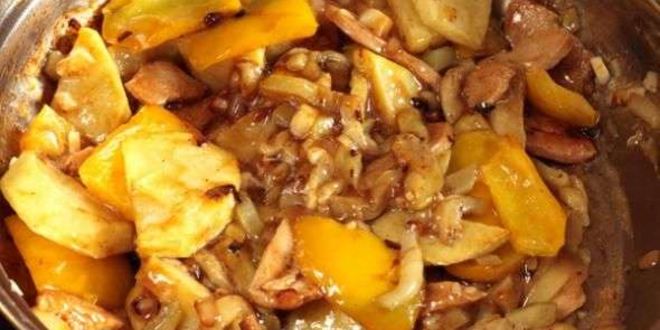 Рецепт закуски из баклажанов, картошки и перца