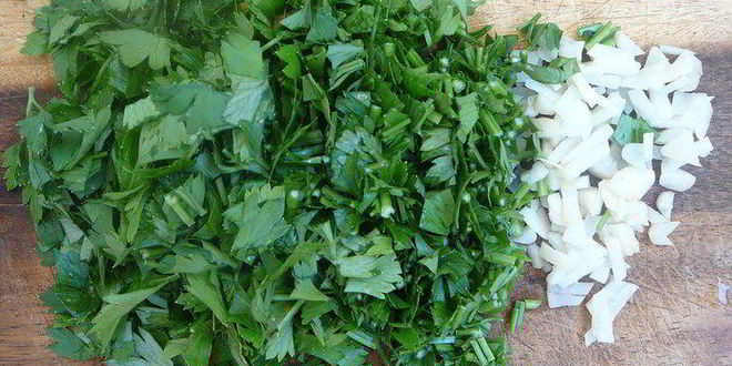 Рецепт закуски из маринованных баклажанов