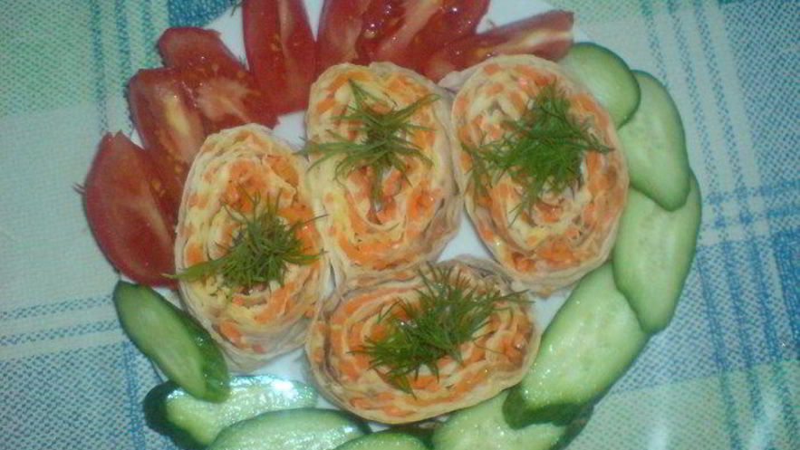 Рецепт закуски минутка