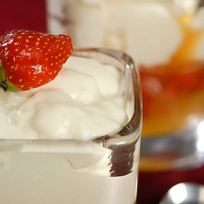 Рецепт Апельсинового заливного с клубникой