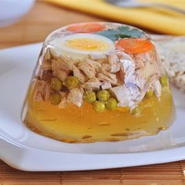 Рецепт Слоеного заливного