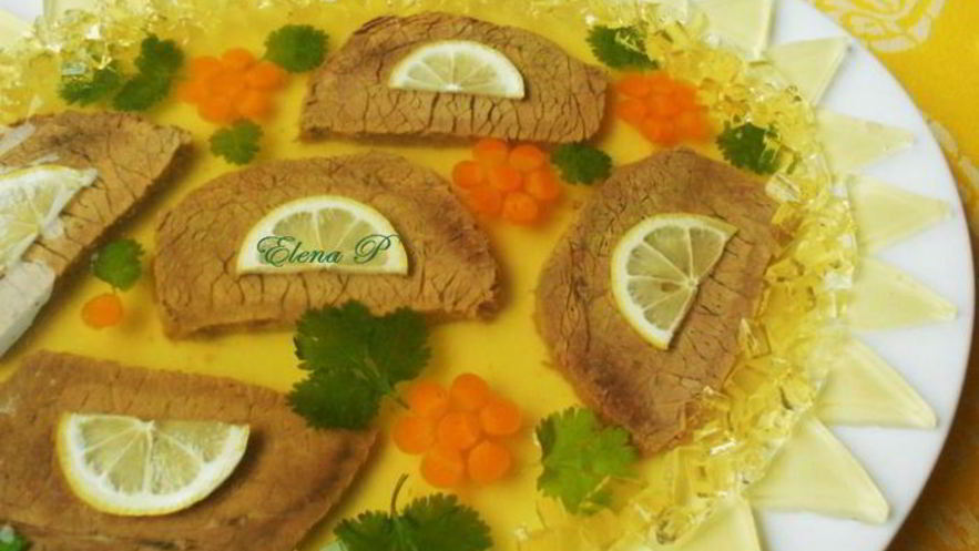 Рецепт заливного без проблем