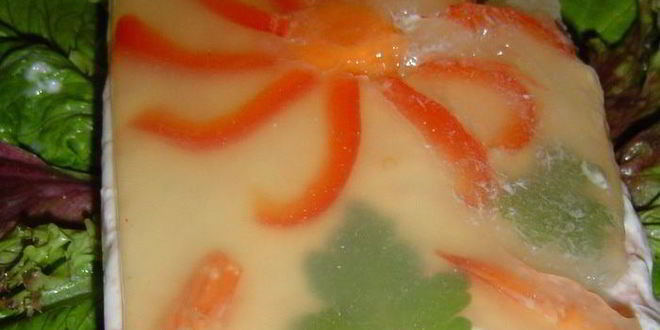 Рецепт заливного фантазии на тему моря