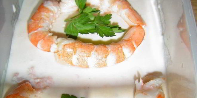 Рецепт заливного фантазии на тему моря