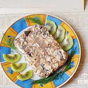 Рецепт Заливного из голов толстолоба