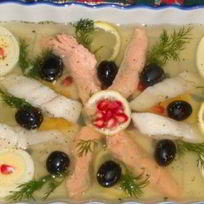 Рецепт Заливного из красной рыбы