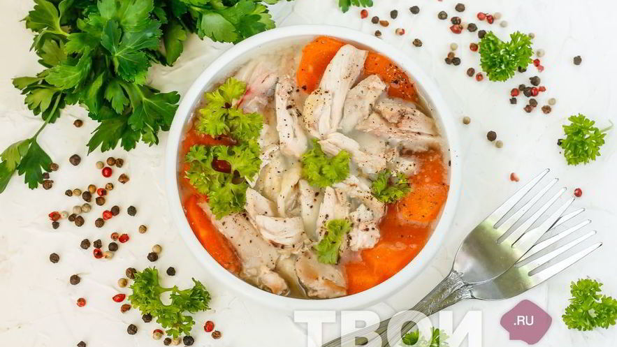Рецепт заливного из курицы