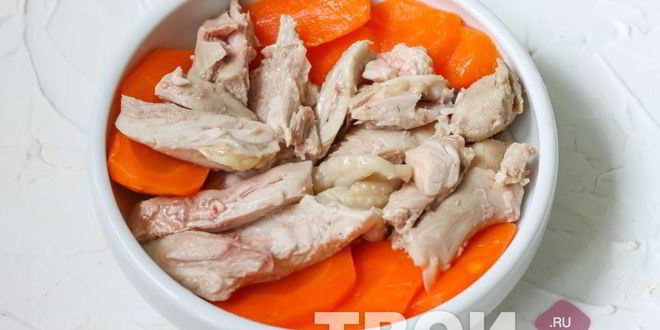 Рецепт заливного из курицы