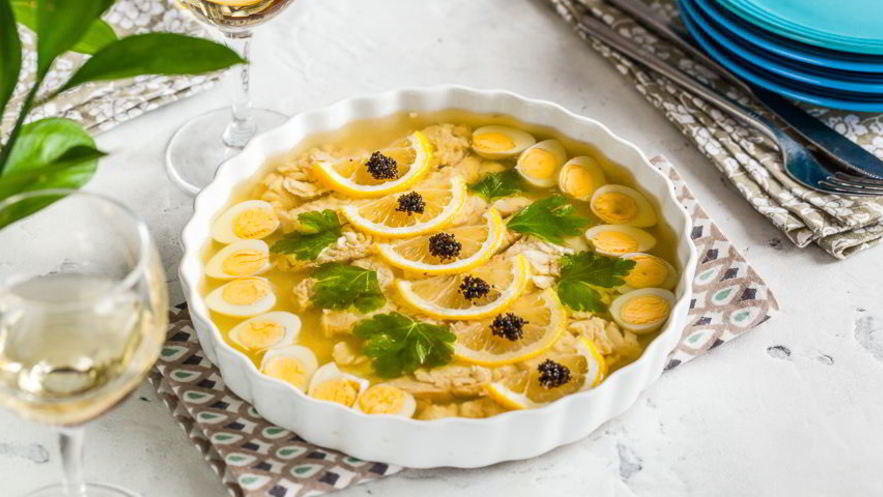 Рецепт заливного из осетра