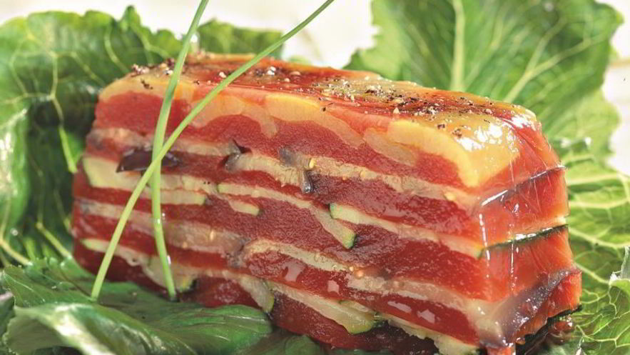 Рецепт заливного из овощей