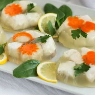 Рецепт Заливного из судака