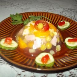 Рецепт Заливного из ветчины