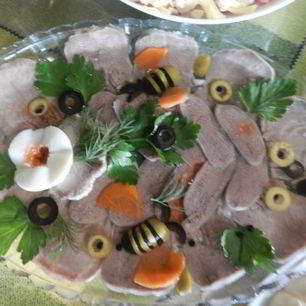 Рецепт Заливного из языка
